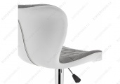 Барный стул Brend серый / белый